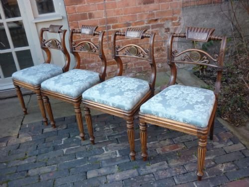 Antique Regency Dining Chairs