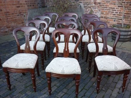 Antique Victorian Dining Chairs