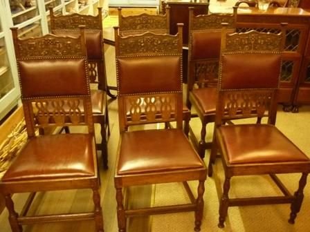 Antique Arts and Crafts Dining Chairs