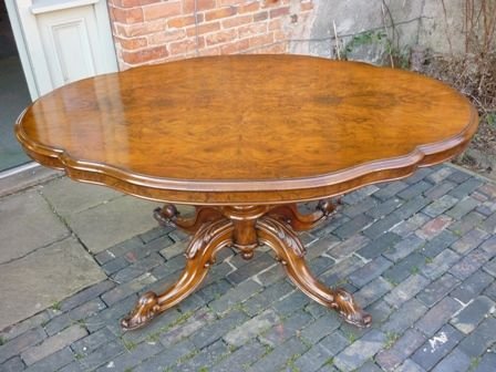 Antique Victorian Breakfast Table