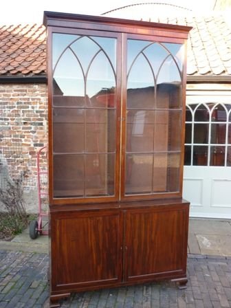 Antique Georgian Library Bookcase