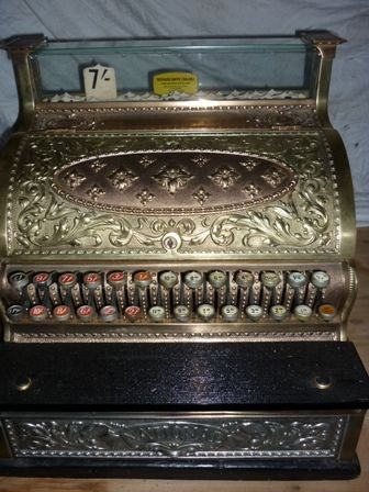 Antique Cash Register.