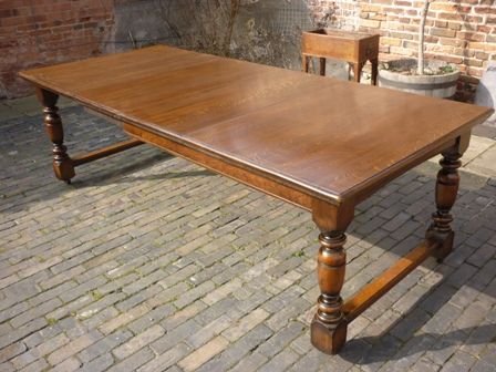 Antique Edwardian Extending Dining Table
