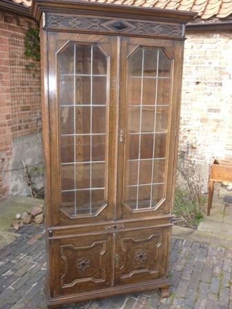 Antique Oak Bookcase