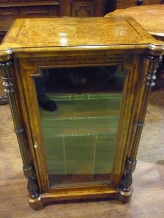 Antique Victorian Music Cabinet