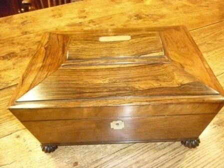 Antique Ladies Sewing Box