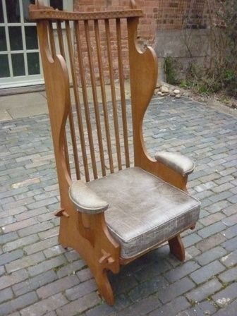 Antique Arts and Crafts Armchair