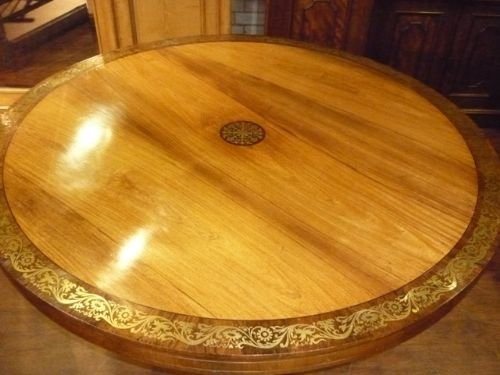 Antique Regency Rosewood Dining Table