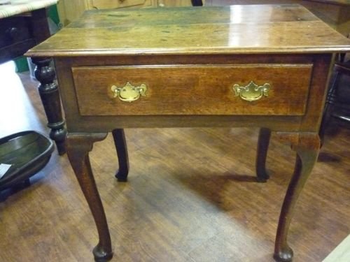 Antique Georgian Oak Side Table