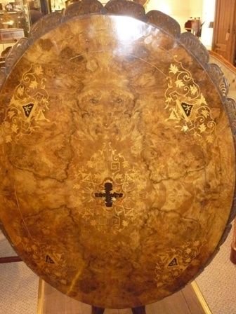 Antique Victorian Loo Table