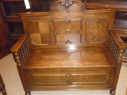 Antique Monks Bench/hall Settle