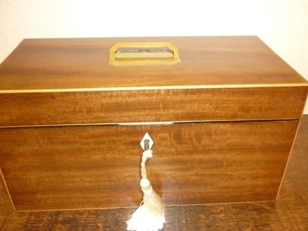 Antique Victorian Tea Caddy