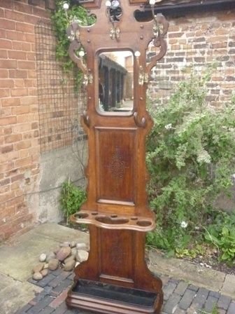 Antique Victorian Hall Stand