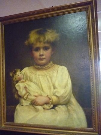 Antique Victorian Oil Painting