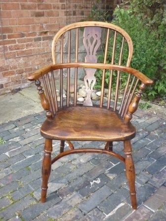 Antique Windsor Chair Yewwood