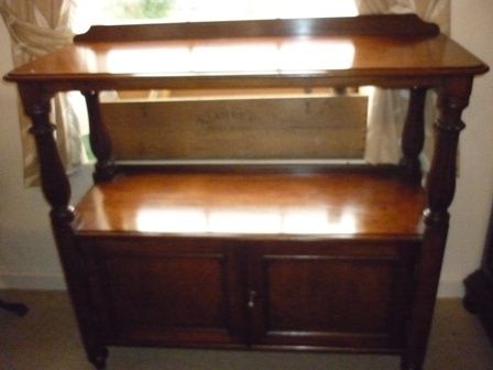 Antique Victorian Serving Buffet/dumb Waiter