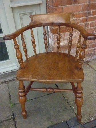 Antique Victorian Captains Chair