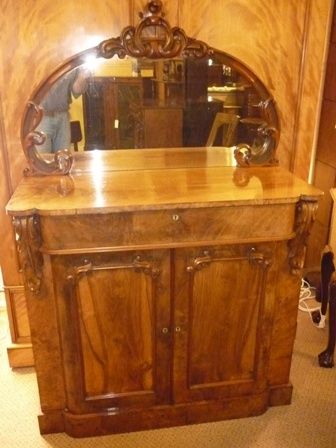 Antique Victorian Walnut Chiffoneir