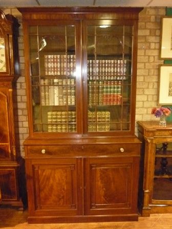 Antique Georgian Library Bookcase