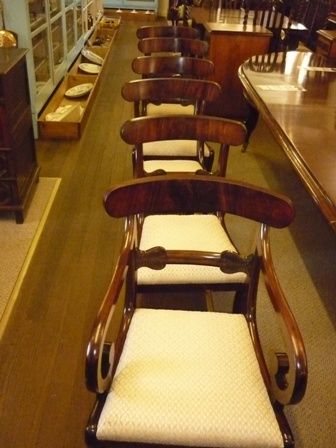 Antique Georgian Regency Dining Chairs