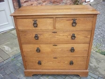 Antique Arts and Crafts Chest of Drawers