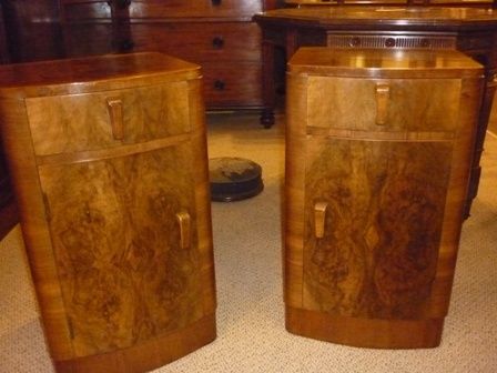 Art Deco Bedside Cuboards