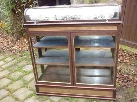 Rare Antique Victorian Museum Cabinet  Coral Samples