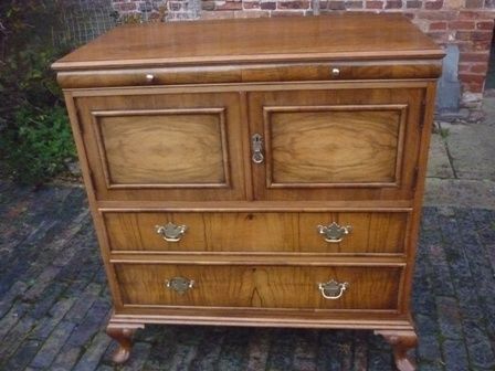 Antique Tall Boy Chest Waring and Gillow
