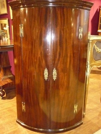 Antique Geogian Corner Cupboard