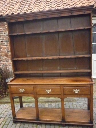 Antique Georgian Dresser Oak