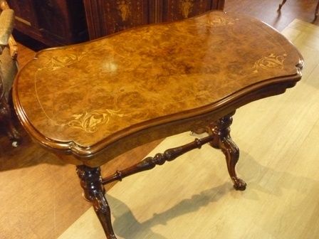 Antique Victorian Card/games Table