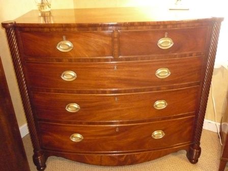 Superb Antique Georgian Mahogany Chest of Drawers