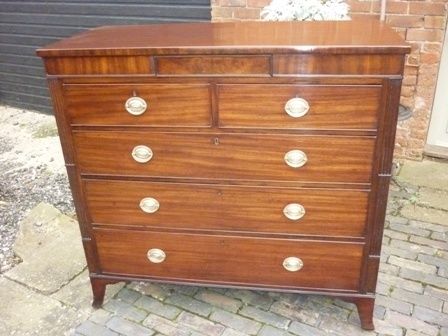 Antique Georgian Mahogany Chest of Drawers