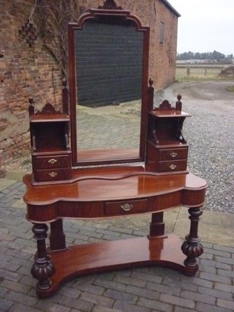 Antique Victorian Mahogany Duchess Dressing Table