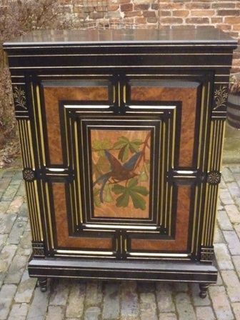 Antique Victorian Aesthetic Movement Cabinet