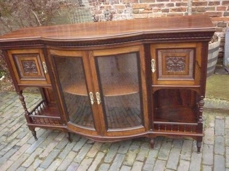 Antique Victorian Rosewood Sideboard/salon Cabinet