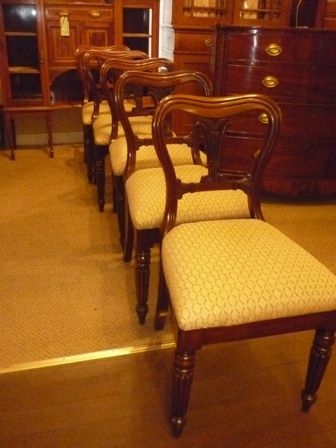 Antique Georgian Mahogany Dining Chairs