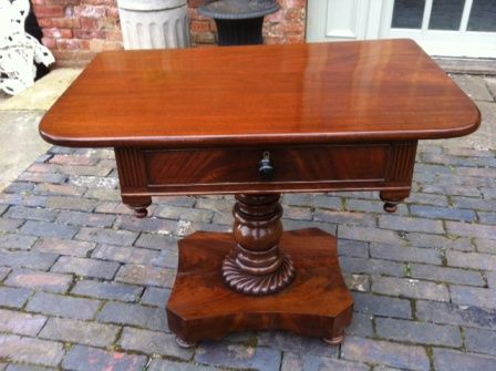 Antique Victorian Hall Table