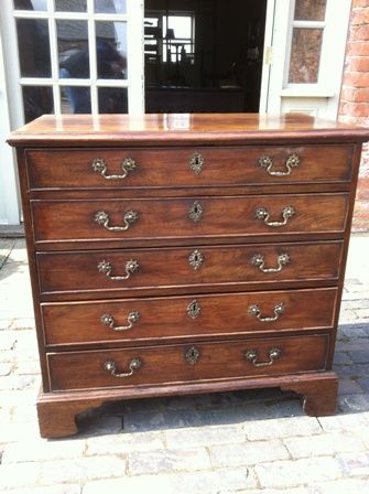 Antique Georgian Mahogany Chest of Drawers