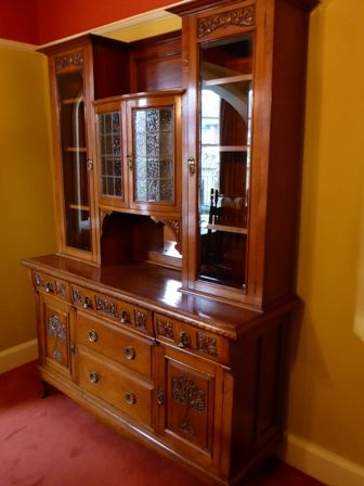 Antique Arts and Crafts Dresser/bookcase