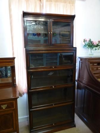 Antique Stacking Bookcase by Gunn