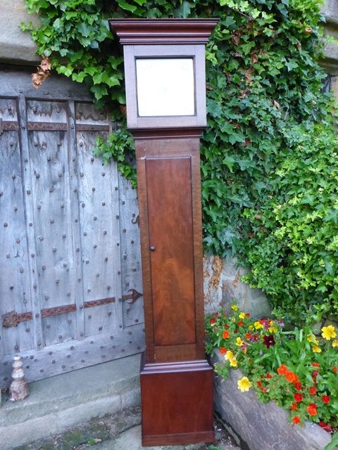 Antique Brass Dial Longcase Clock
