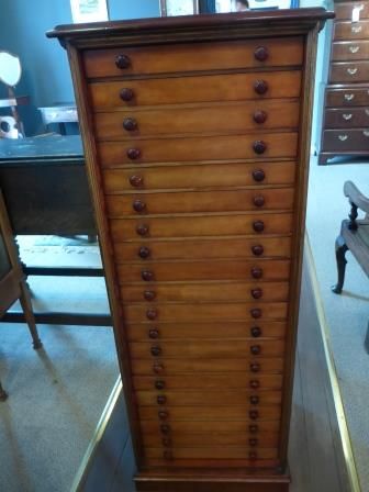 Antique Victorian Collectors Specimen Cabinet
