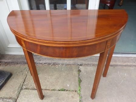 Antique Georgian Mahogany Tea Table