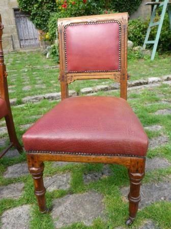 Antique Victorian Gothic Chairs