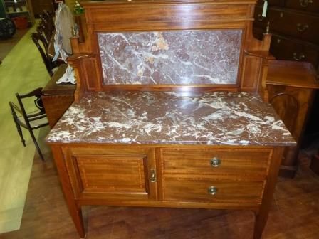 Antique Victorian Marble Top Washstand