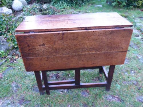 Superb and Rare Single Sided Gate Leg Table Antique