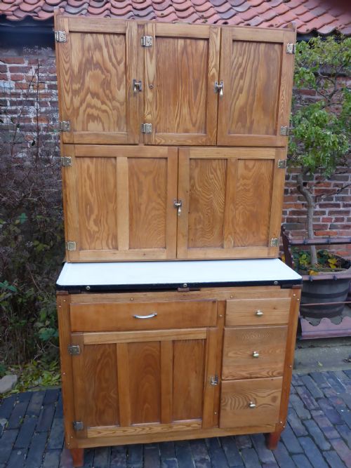 Superb 1920 Easywork Kitchen Cabinet