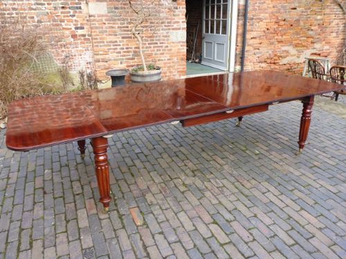 Superb George IV Extending Dining Table in Mahogany