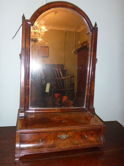 Antique Walnut Dressing Mirror